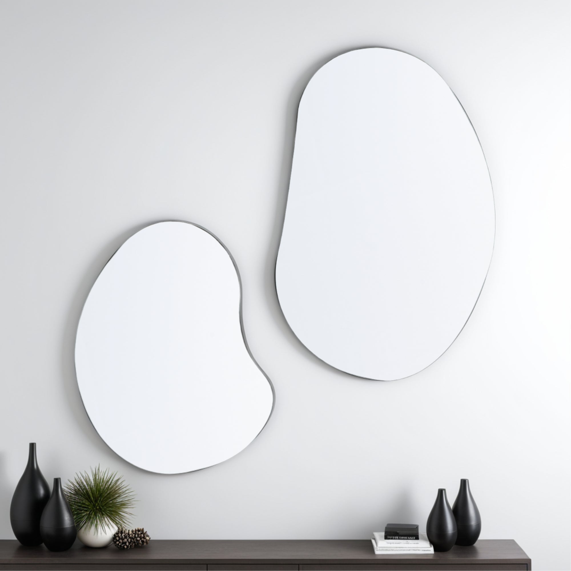 SET 2 ESPEJOS FORMA IRREGULAR FM-022 - 3