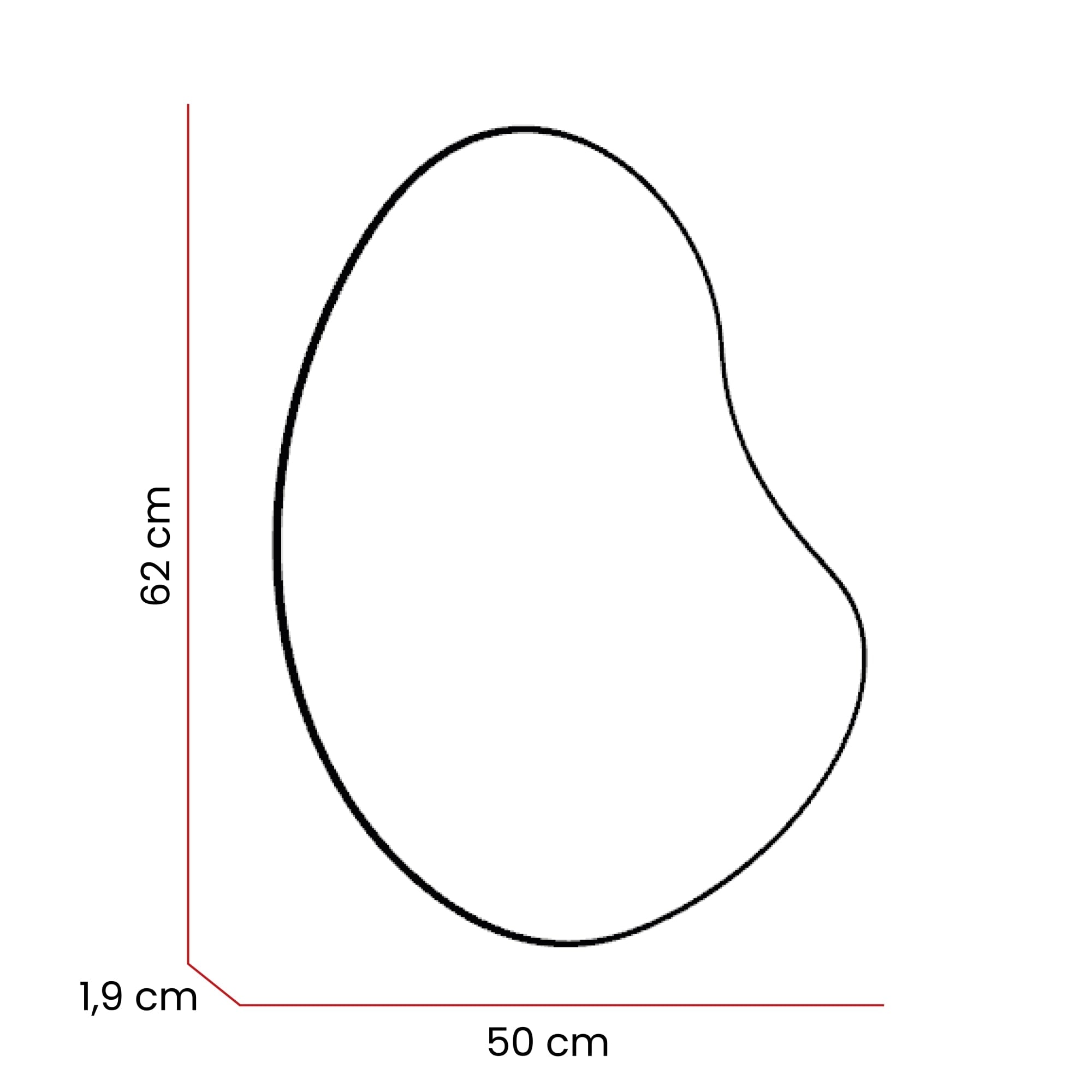 SET 2 ESPEJOS FORMA IRREGULAR FM-022 - 4