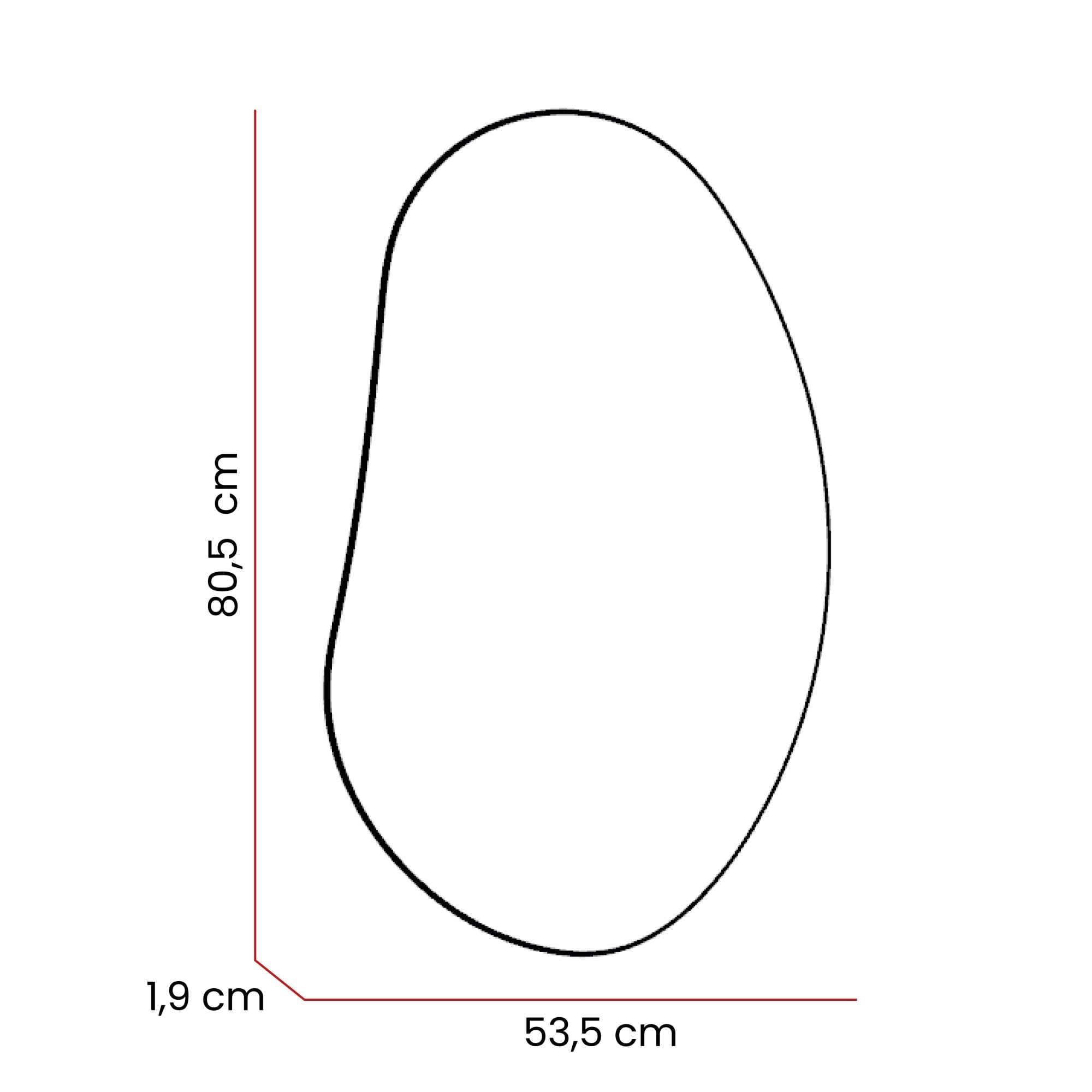SET 2 ESPEJOS FORMA IRREGULAR FM-022 - 5