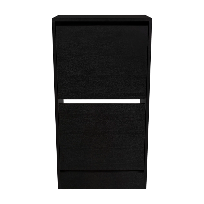 ZAPATERO 2 NIVELES 93,6 X 49 X 28 CM NEGRO - 8