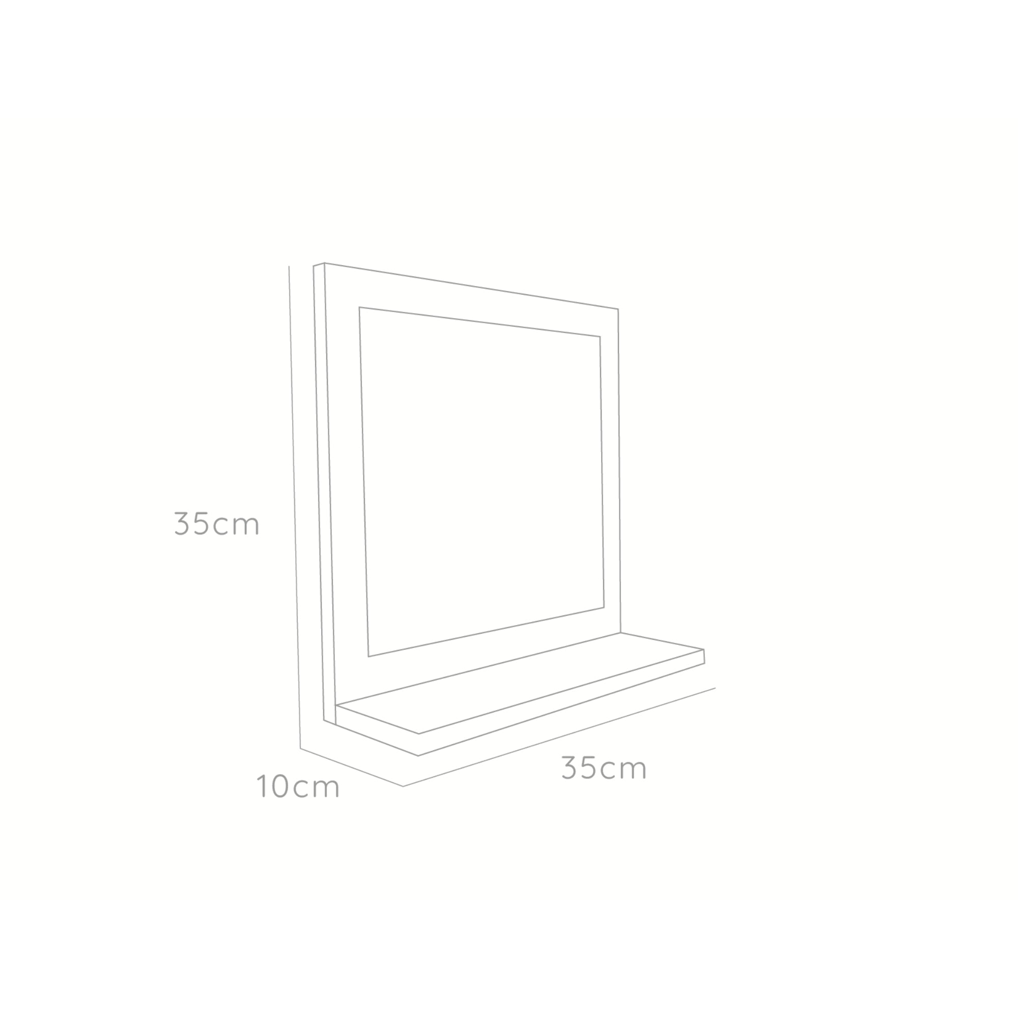 ESPEJO RECTANGULAR FM-042 35X35X10 - 9