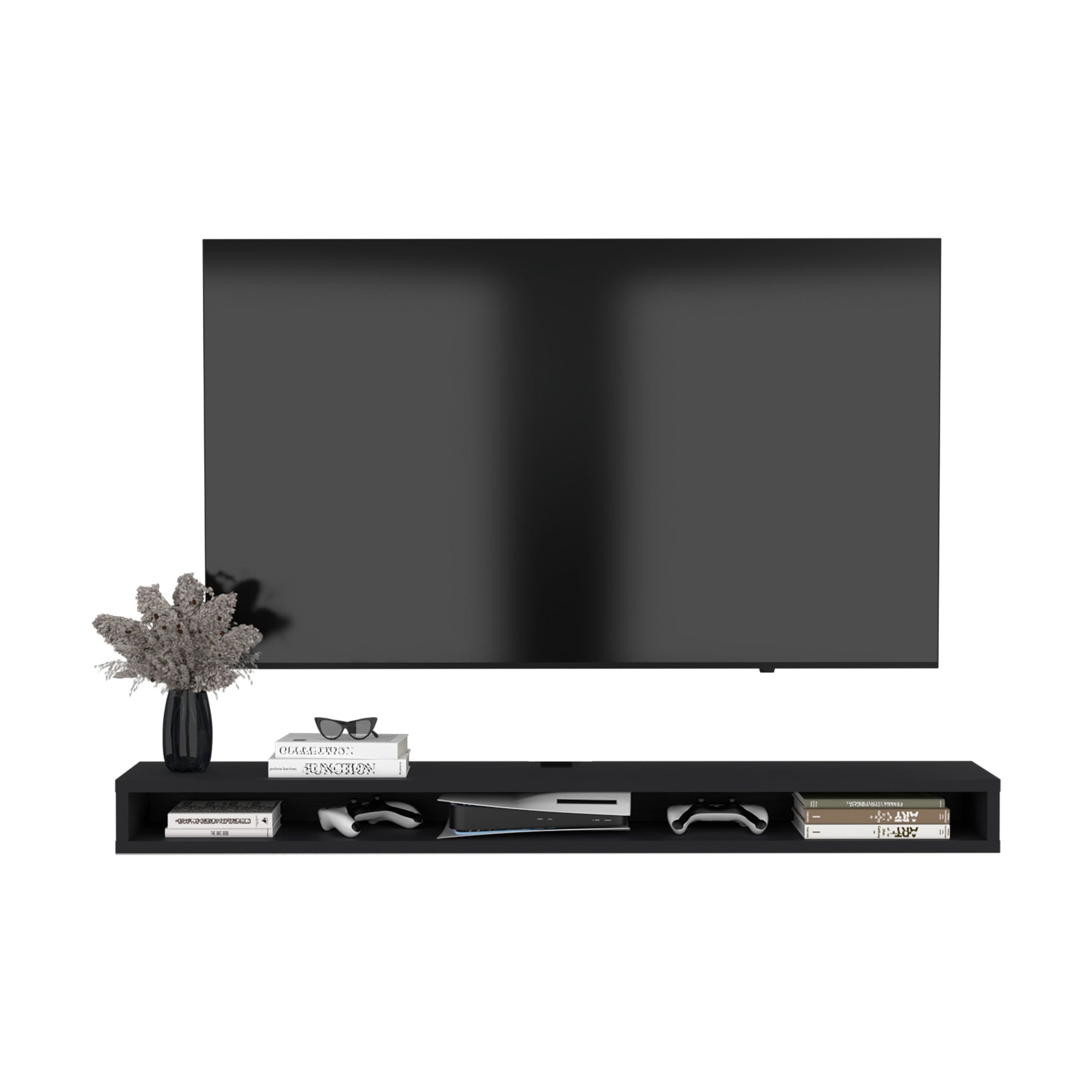 PANEL TV 75' 80X15X29,6 CM EN COLOR NEGRO - 3
