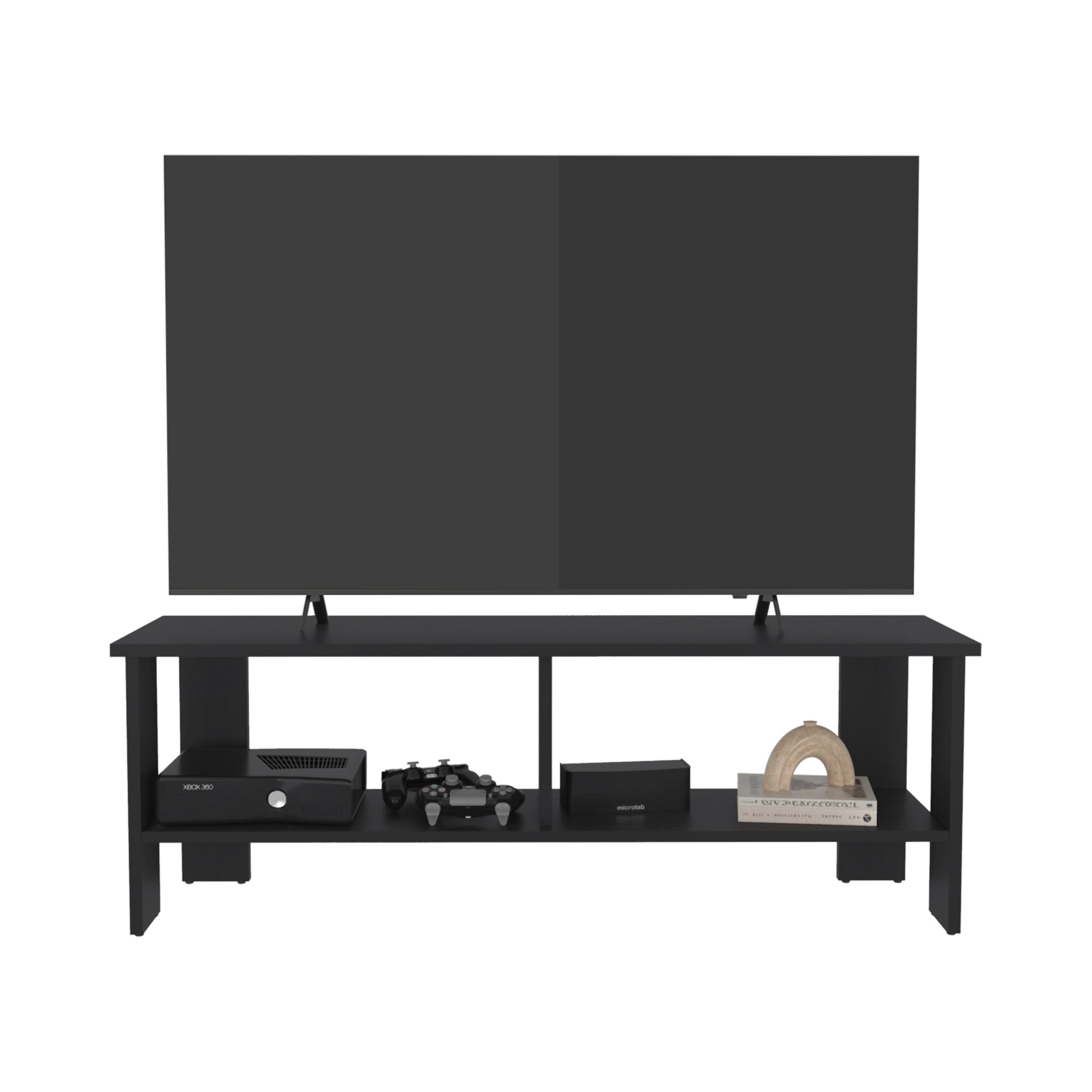 RACK TV 65' 42,1X120,2X31 CM EN COLOR NEGRO - 3