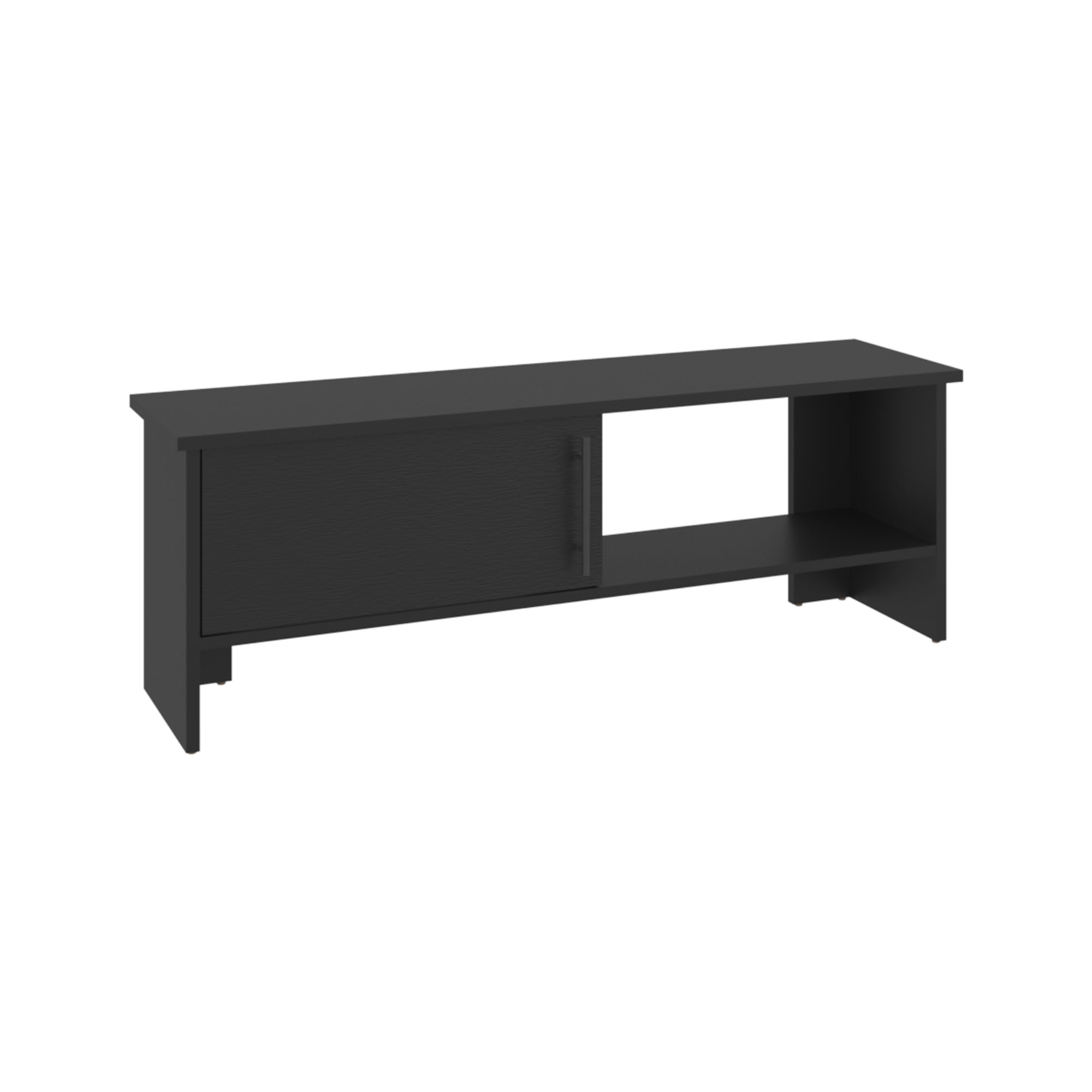 RACK TV 65' 1 PUERTA 42,2X120,3X31,1 CM EN COLOR NEGRO - 1