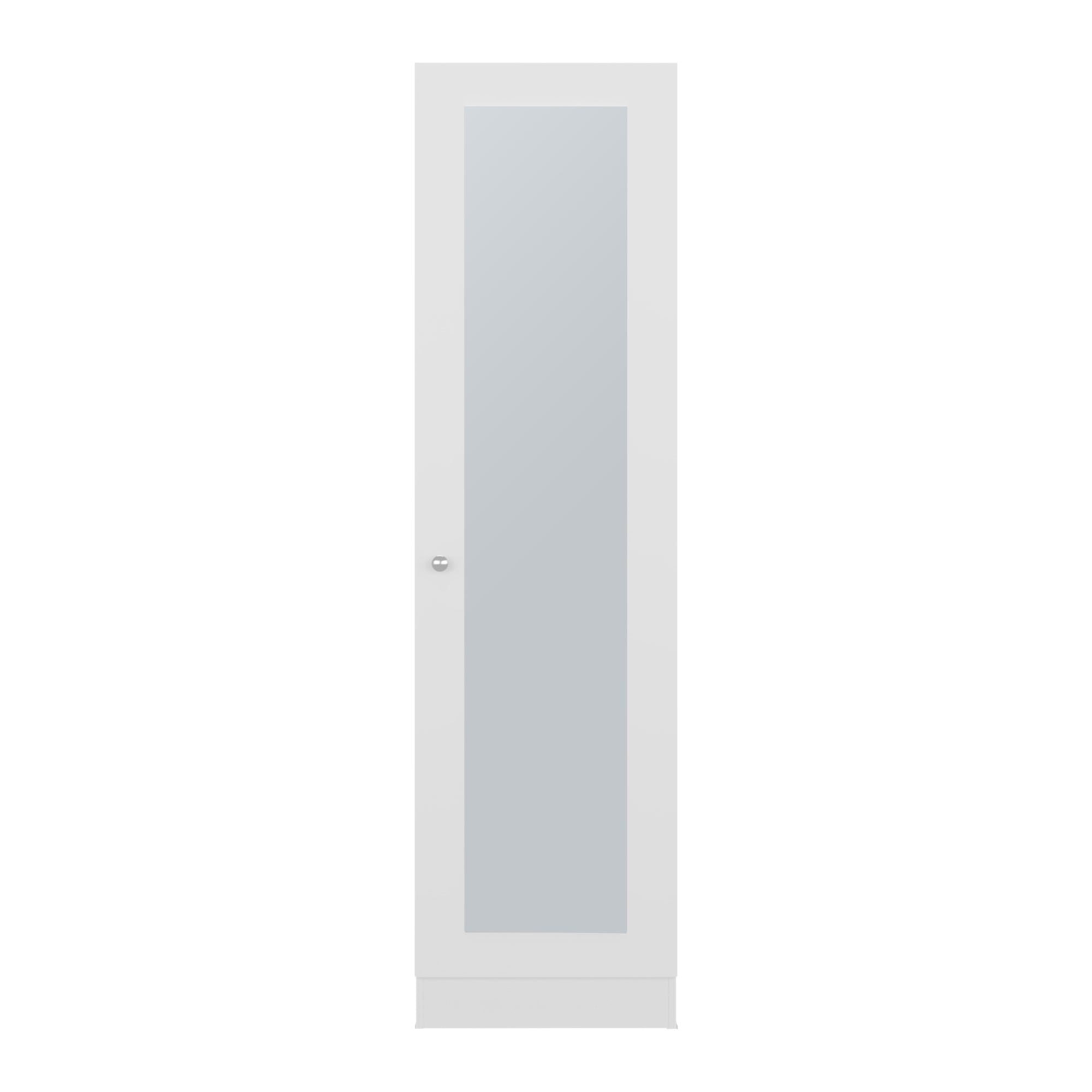 CLOSET 1 PUERTA CON ESPEJO 180,1X49,1X30,2 CM BLANCO - 2