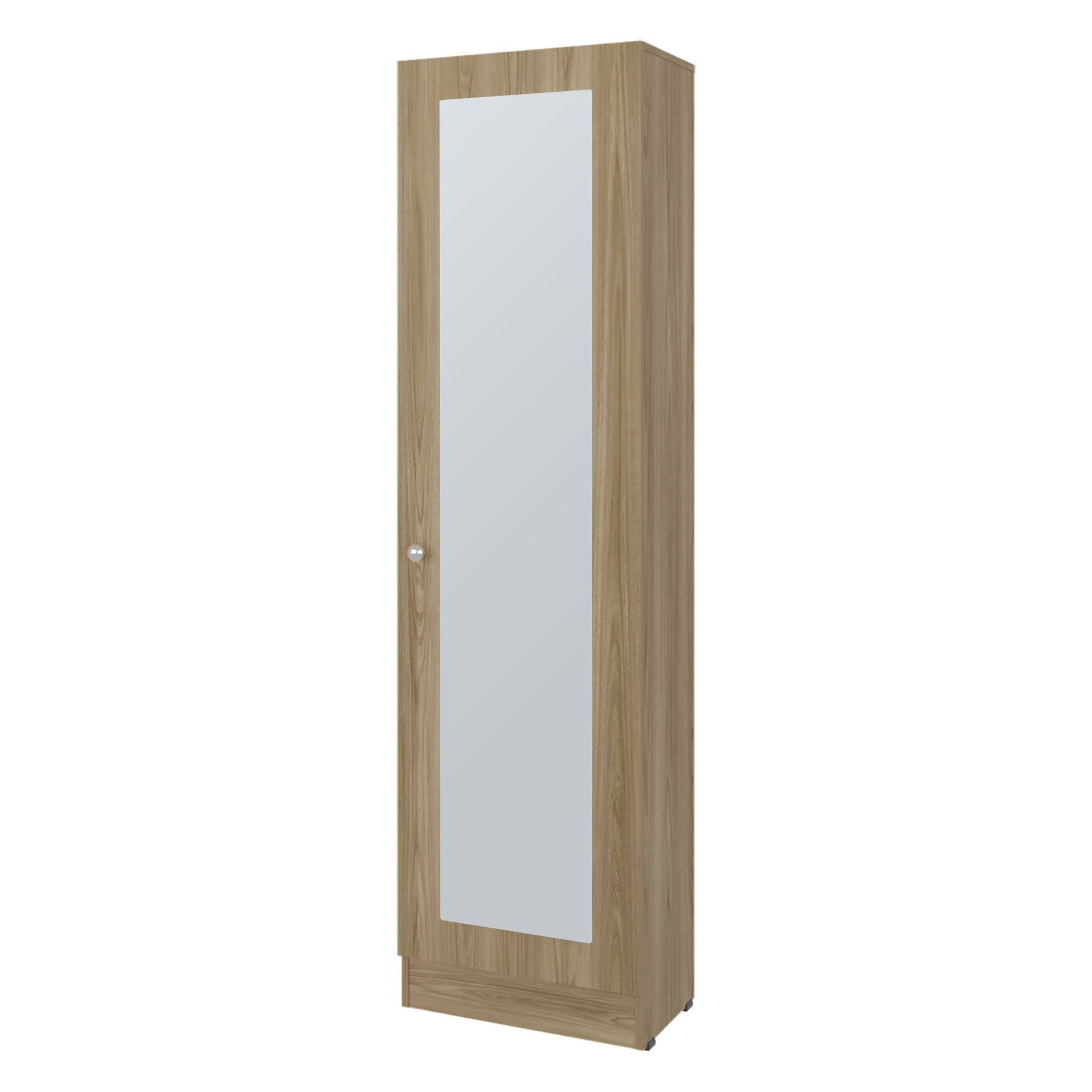 CLOSET 1 PUERTA CON ESPEJO 180,1X49,1X30,2 CM CAFE CLARO - 1