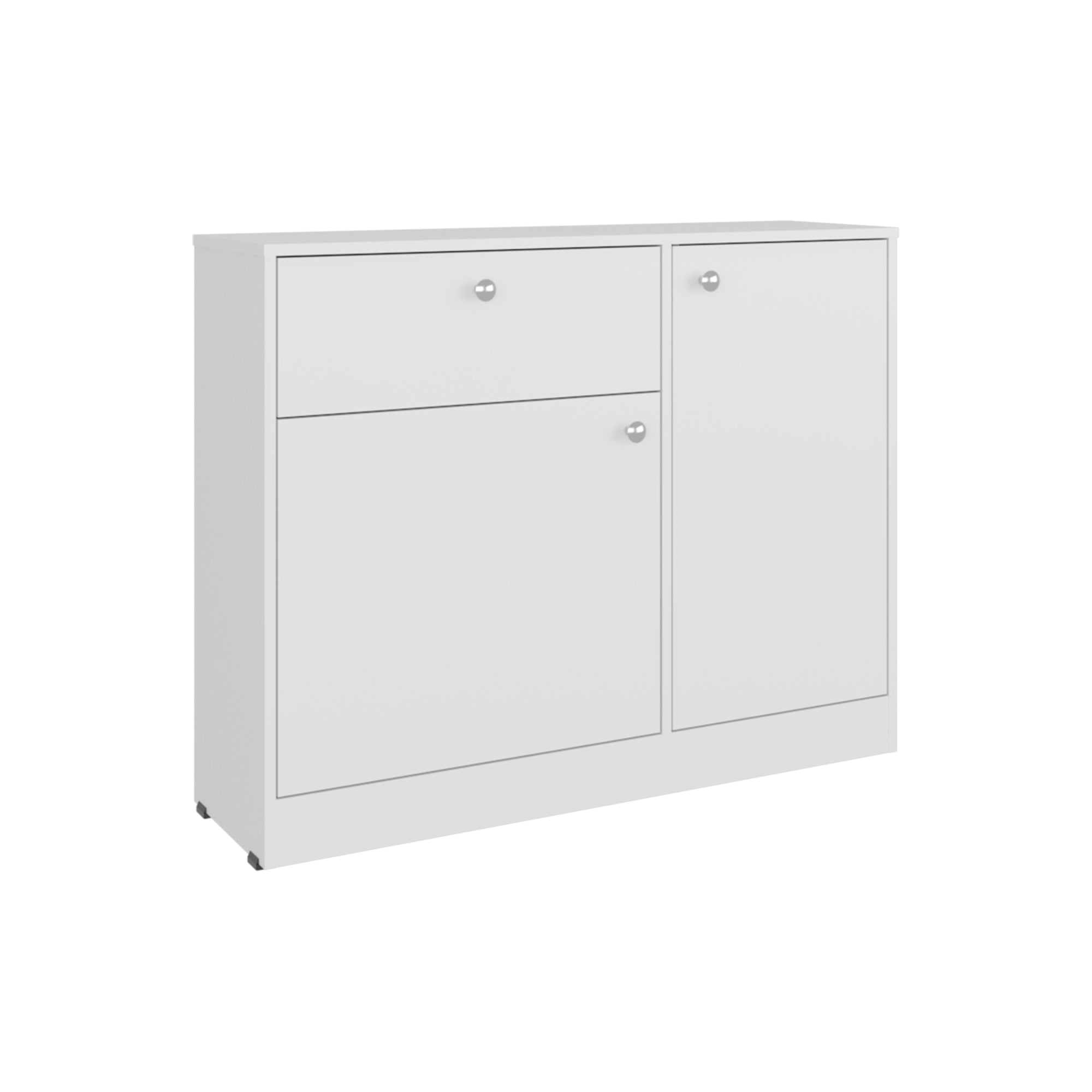 COMODA 2 PUERTAS 80X100X30,2 CM BLANCO