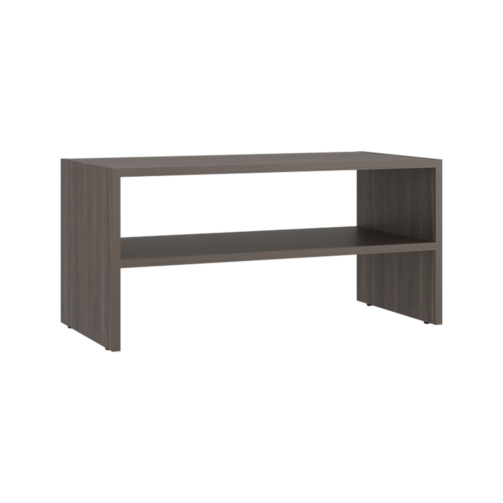 ZAPATERO APILABLE 34,9X72X34,1 CM CAFE OSCURO - 1