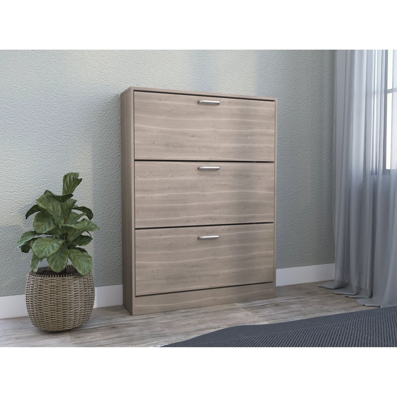 MUEBLE ZAPATERO 128,7X94,2X24 CM BEIGE - 6