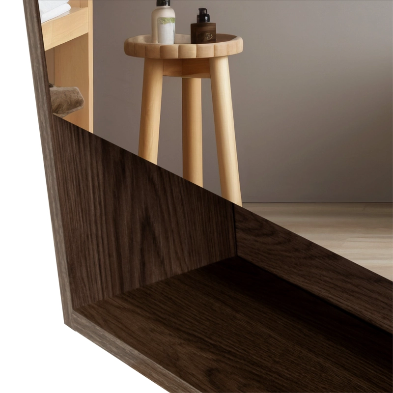 BOTIQUIN 1 PUERTA 60X46,5X13,6 CM CAFE  OSCURO - 10