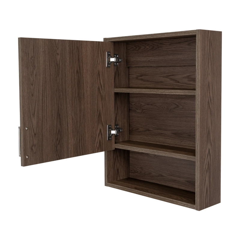 BOTIQUIN 1 PUERTA 60X46,5X13,6 CM CAFE  OSCURO - 11
