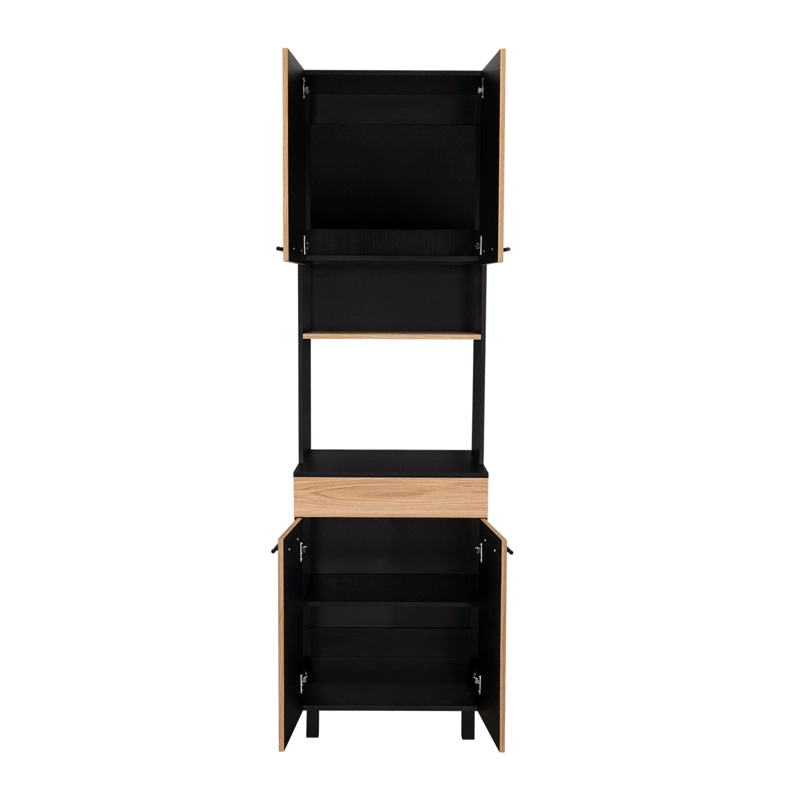 MUEBLE PARA MICROONDAS CAFE  CLARO 210X60X49,1 CM - 4