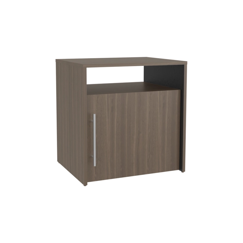VELADOR CON 1 PUERTA 54,1X52X42,3 CM CAFE  Y NEGRO - 1