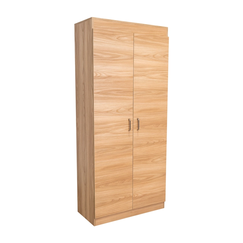MUEBLE DESPENSA DE COCINA 2 PUERTAS 160,7X70X36,3 CM CAFE  CLARO - 1