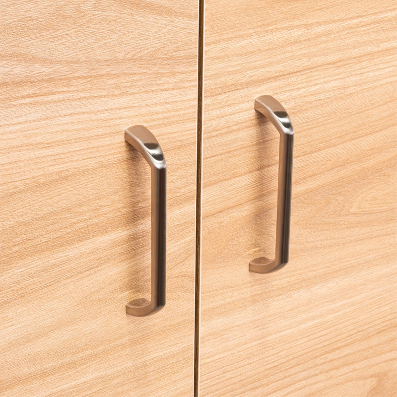 MUEBLE DESPENSA DE COCINA 2 PUERTAS 160,7X70X36,3 CM CAFE  CLARO - 8