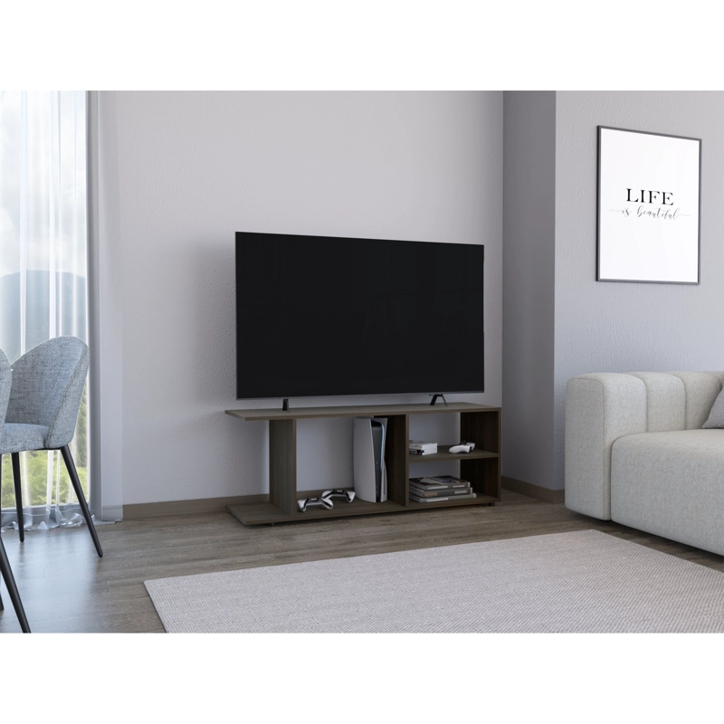 MESA DE TV 50' FM 45,4X120,3X34,9 CM CAFE  OSCURO - 5