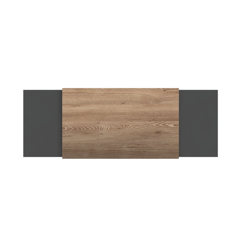 RESPALDO EXPANDIBLE 140/200 CM CAFE  Y GRIS - 2