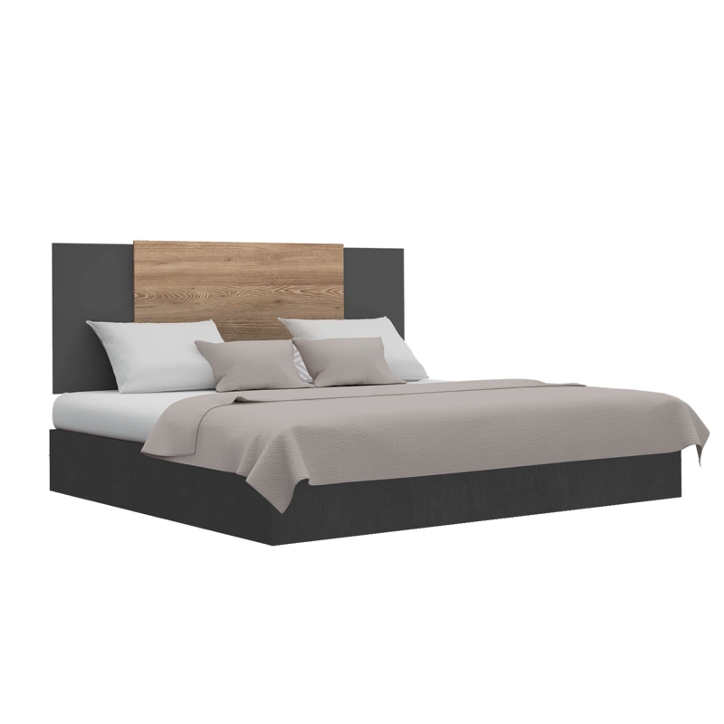 RESPALDO EXPANDIBLE 140/200 CM CAFE  Y GRIS - 3
