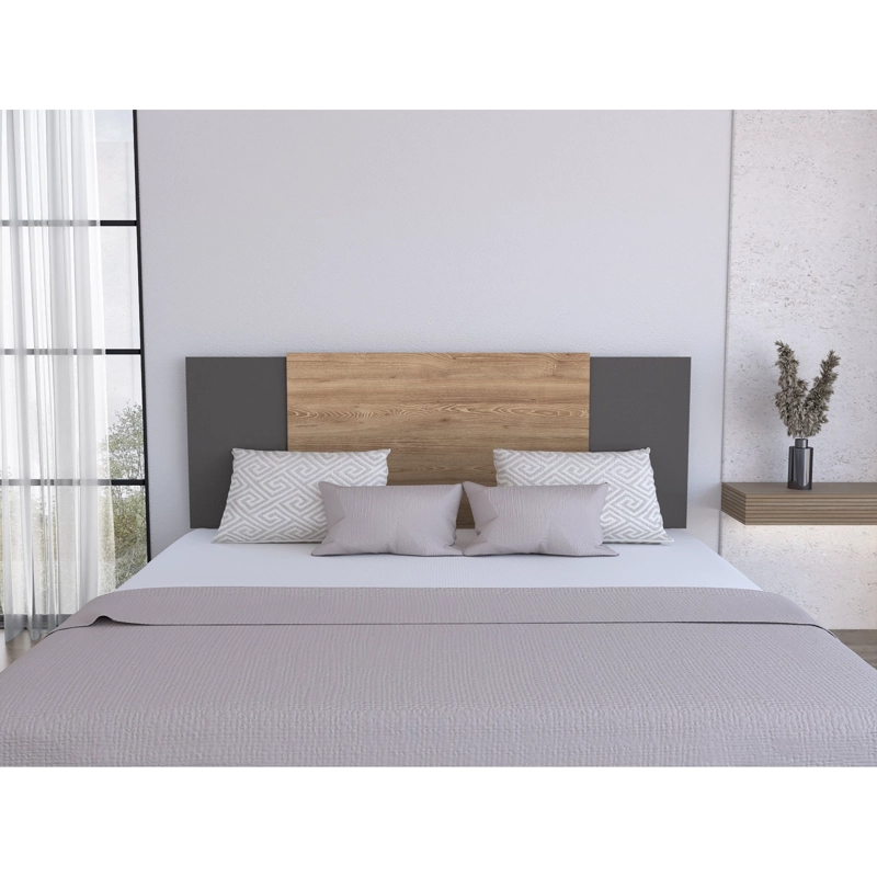 RESPALDO EXPANDIBLE 140/200 CM CAFE  Y GRIS - 6