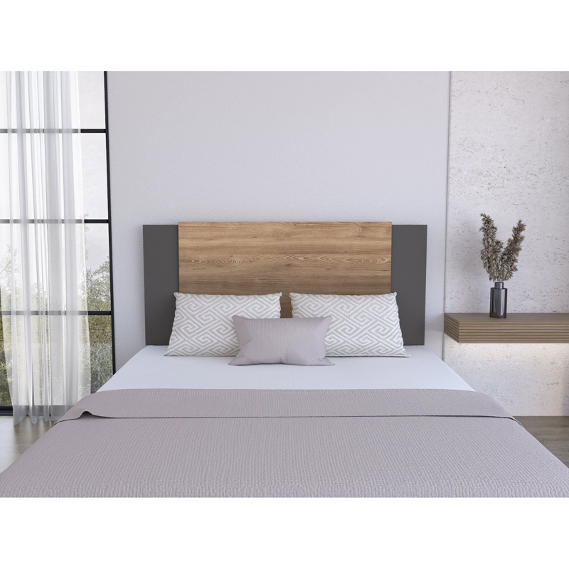 RESPALDO EXPANDIBLE 140/200 CM CAFE  Y GRIS - 7