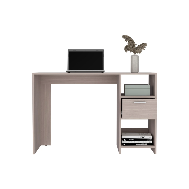ESCRITORIO FM CON 1 CAJON 73X110X43,3 CM BEIGE - 4