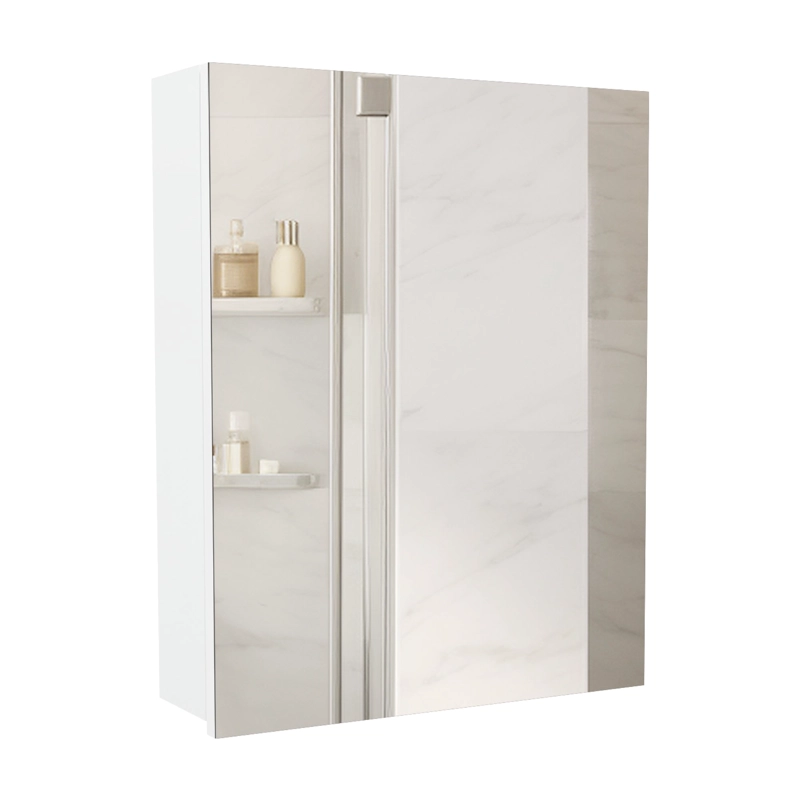 BOTIQUIN DE BAÑO 1 PUERTA 50X40X12 CM BLANCO - 1