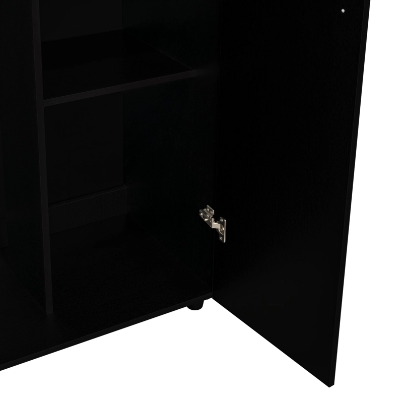 CLOSET 2 PUERTAS FM MELMAINA 180X80X48 CM NEGRO - 9