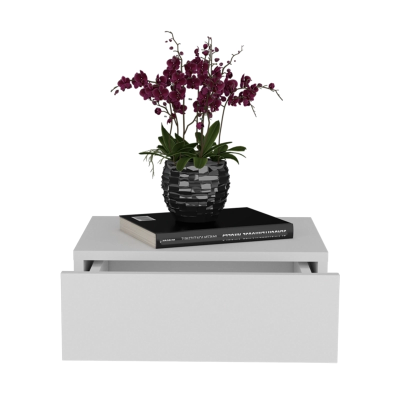 VELADOR FLOTANTE 1 CAJON 13X40X34 CM BLANCO - 1