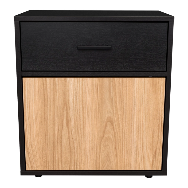 VELADOR 1 PUERTA 45 X 55 X 40,3 CM CAFE  CLARO Y NEGRO - 3