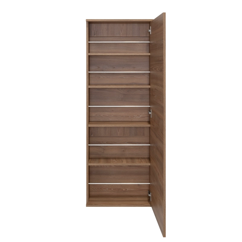 ZAPATERO ORGANIZADOR CON ESPEJO 138 X 47 X 17 CM CAFE  CLARO - 3
