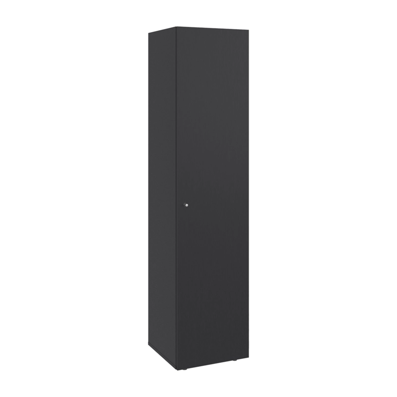 CLOSET 1 PUERTA ABATIBLE 170 X 40 X 40,2 CM NEGRO - 2