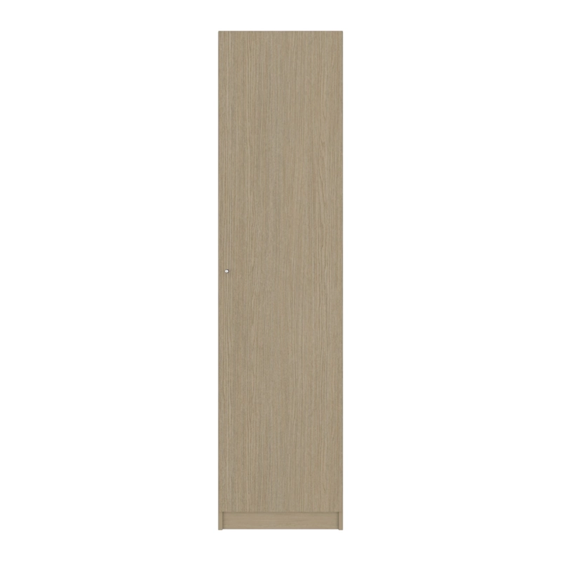 ESTANTE 1 PUERTA 180,6X45X31,4 CM BEIGE Y NEGRO - 3