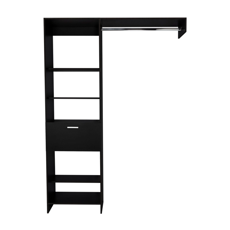 WALKING CLOSET 1 CAJON 210,6 X 150 X 41,5 CM NEGRO - 3