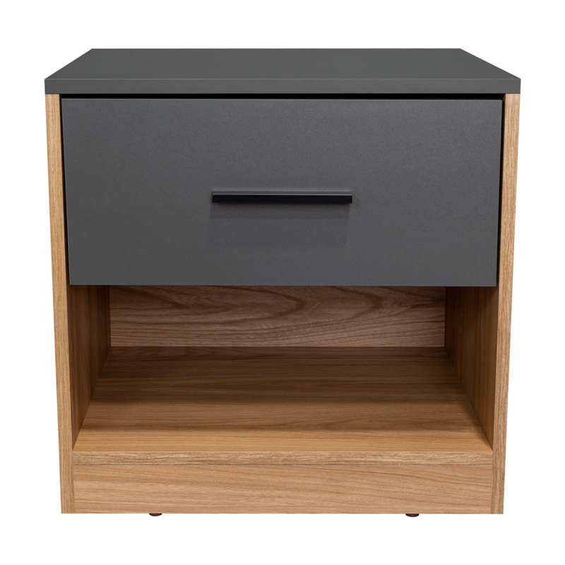 VELADOR 1 PUERTA 50X50X40,3 CM CAFE Y GRIS - 3
