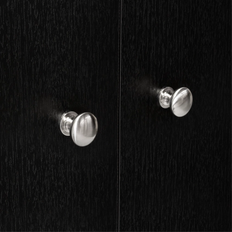 CLOSET 2 PUERTAS ABATIBLE 180 X 60 X 30 CM NEGRO - 6