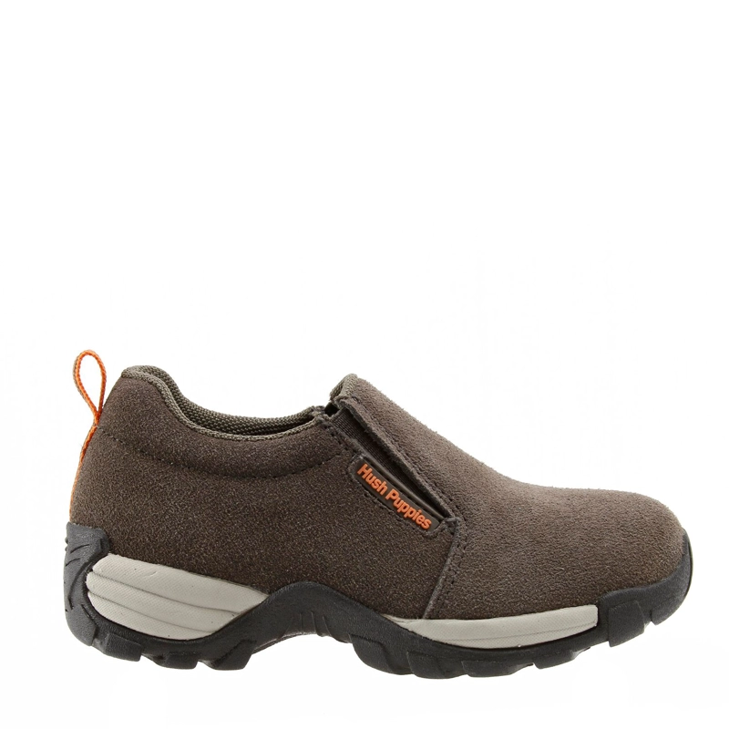 ZAPATO NIÑO SLIP ON CUERO ULISES GRIS - 3