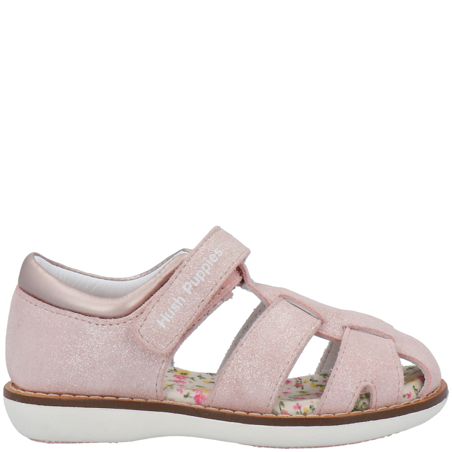 SANDALIAS NIÑA HUSH-PUPPIES CUERO ROSA ABACO - 2