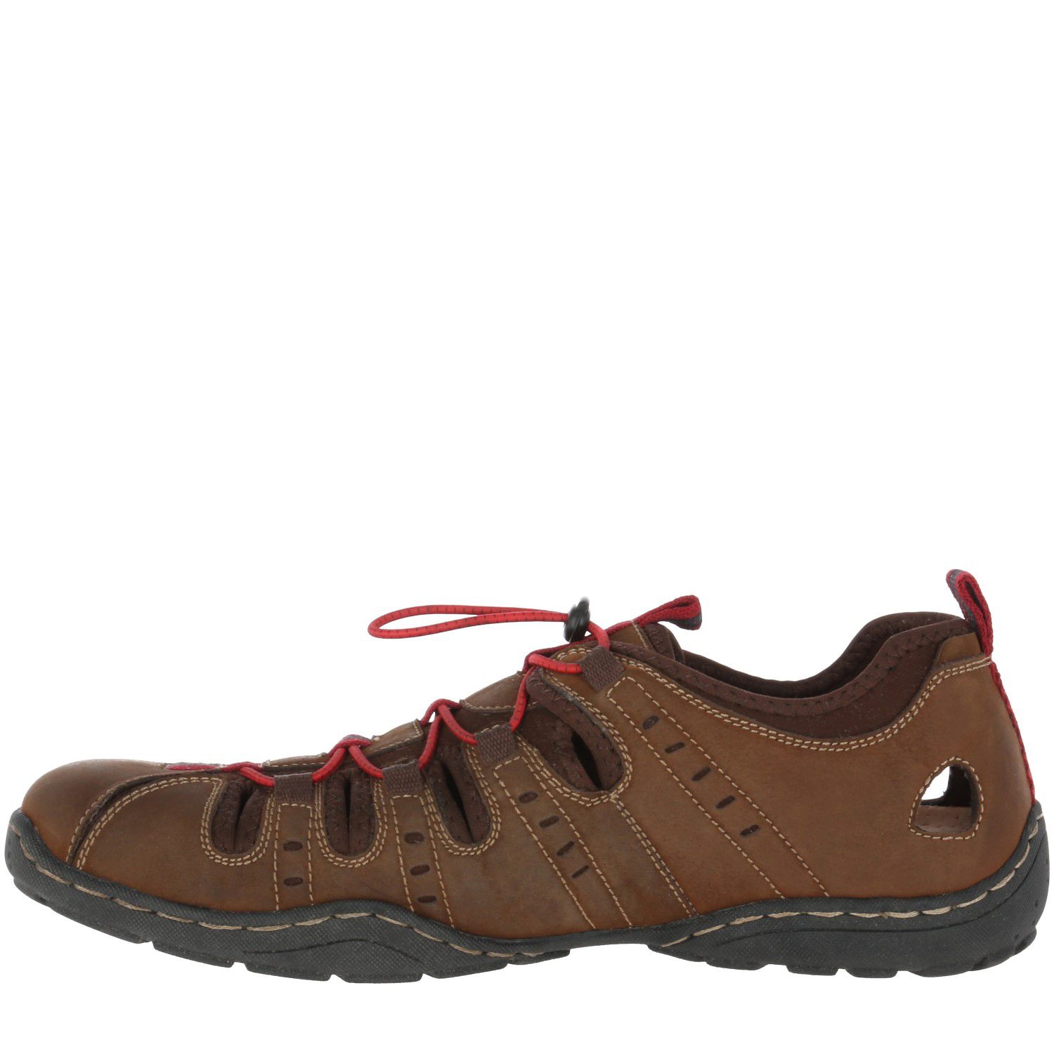 SANDALIAS HOMBRE HUSH-PUPPIES CUERO CAFÉ HP RACER - 4
