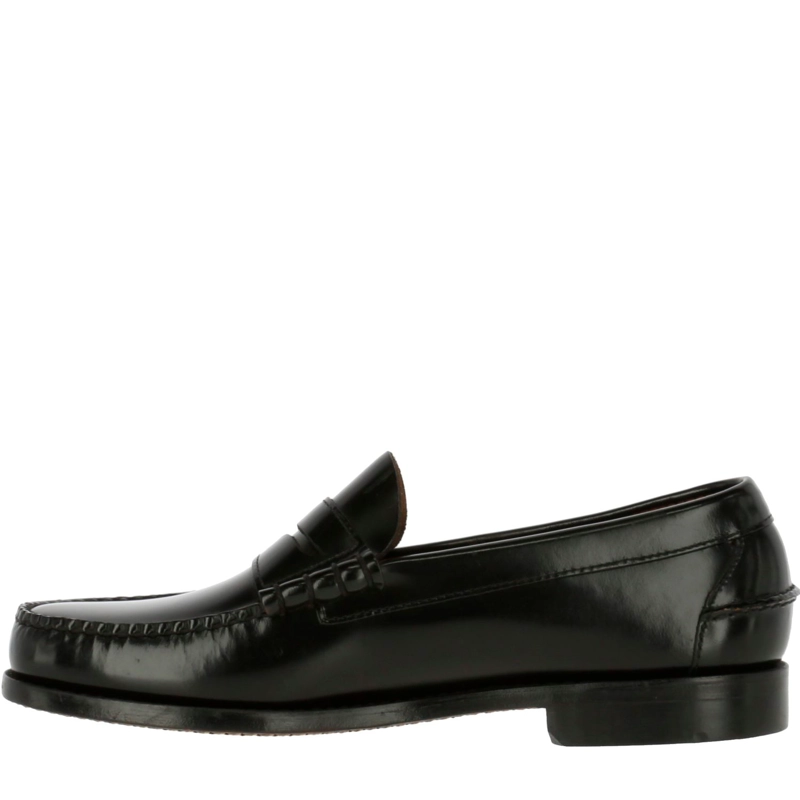 MOCASIN CUERO PRADA EN COLOR NEGRO - 3