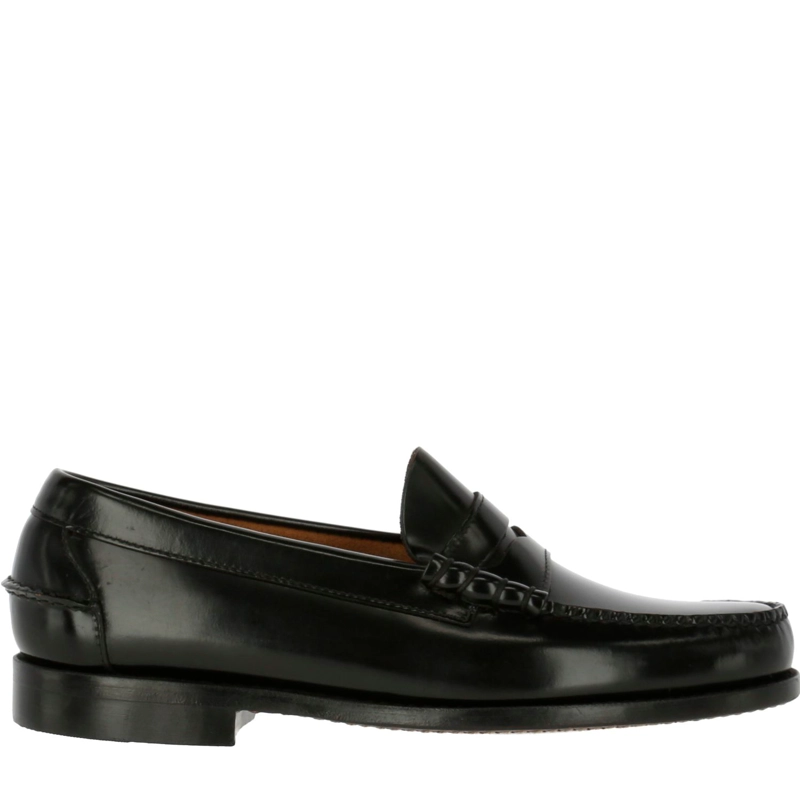 MOCASIN CUERO PRADA EN COLOR NEGRO - 4