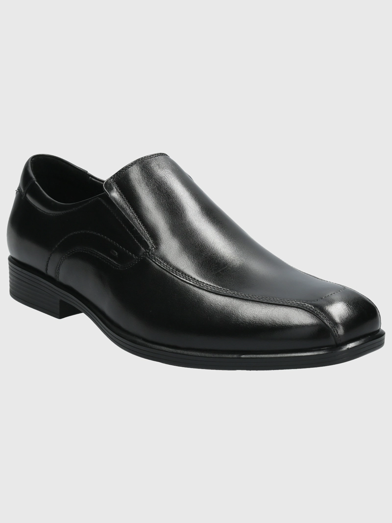 SLIP ON CUERO HOMBRE STRAND NEGRO HUSH PUPPIES - 1