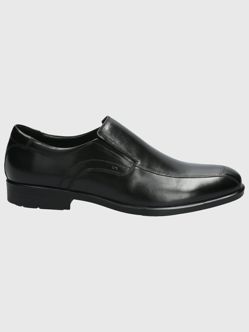 SLIP ON CUERO HOMBRE STRAND NEGRO HUSH PUPPIES - 2