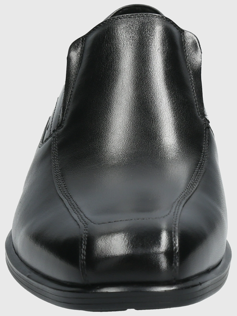 SLIP ON CUERO HOMBRE STRAND NEGRO HUSH PUPPIES - 4