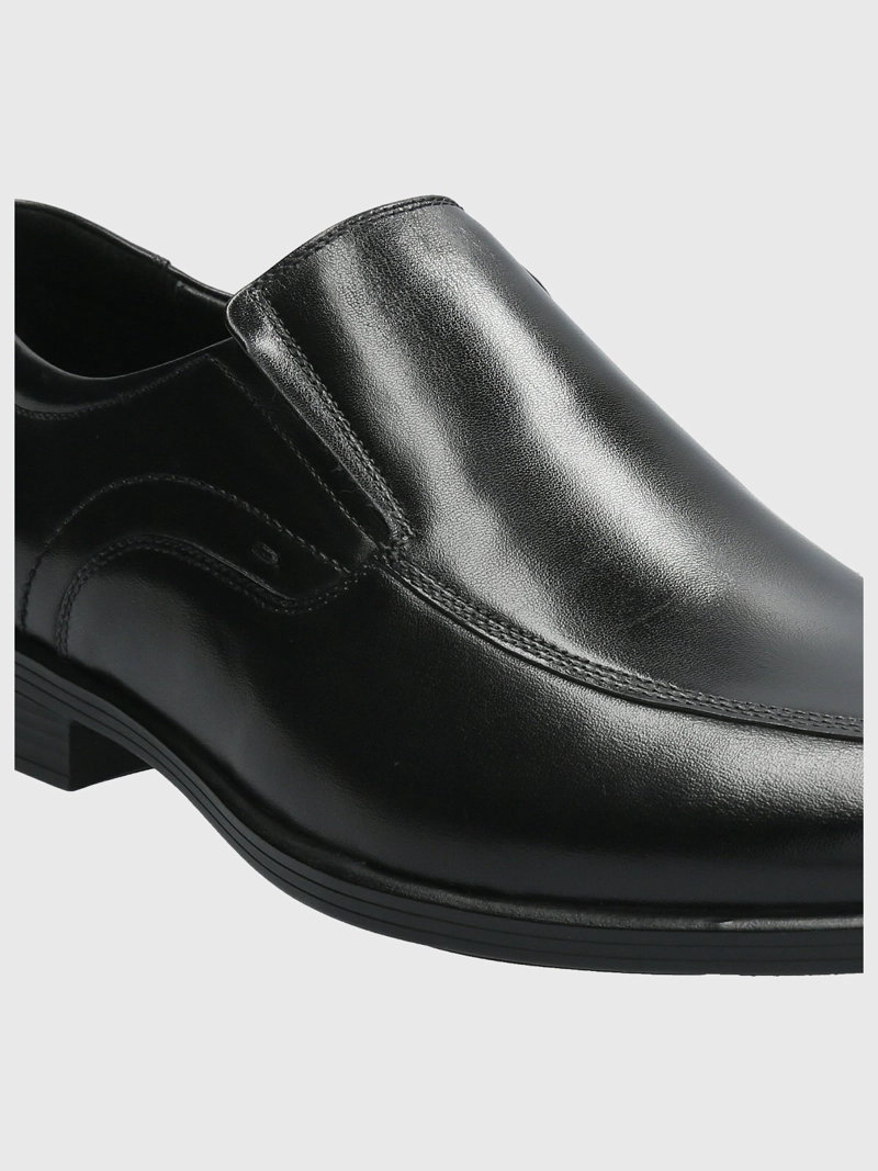 SLIP ON CUERO HOMBRE STRAND NEGRO HUSH PUPPIES - 8