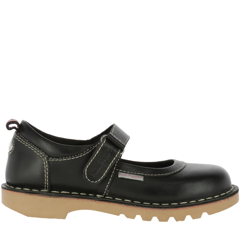 GUILLERMINA NIÑA CUERO SPRING TRABA NEGRO - 4