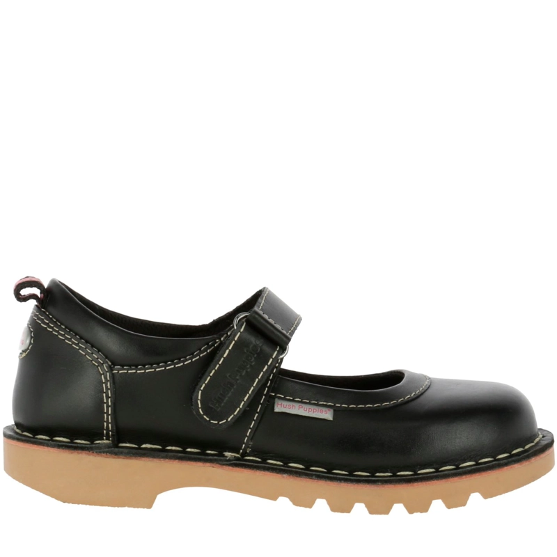 GUILLERMINA NIÑA CUERO SPRING TRABA NEGRO - 4