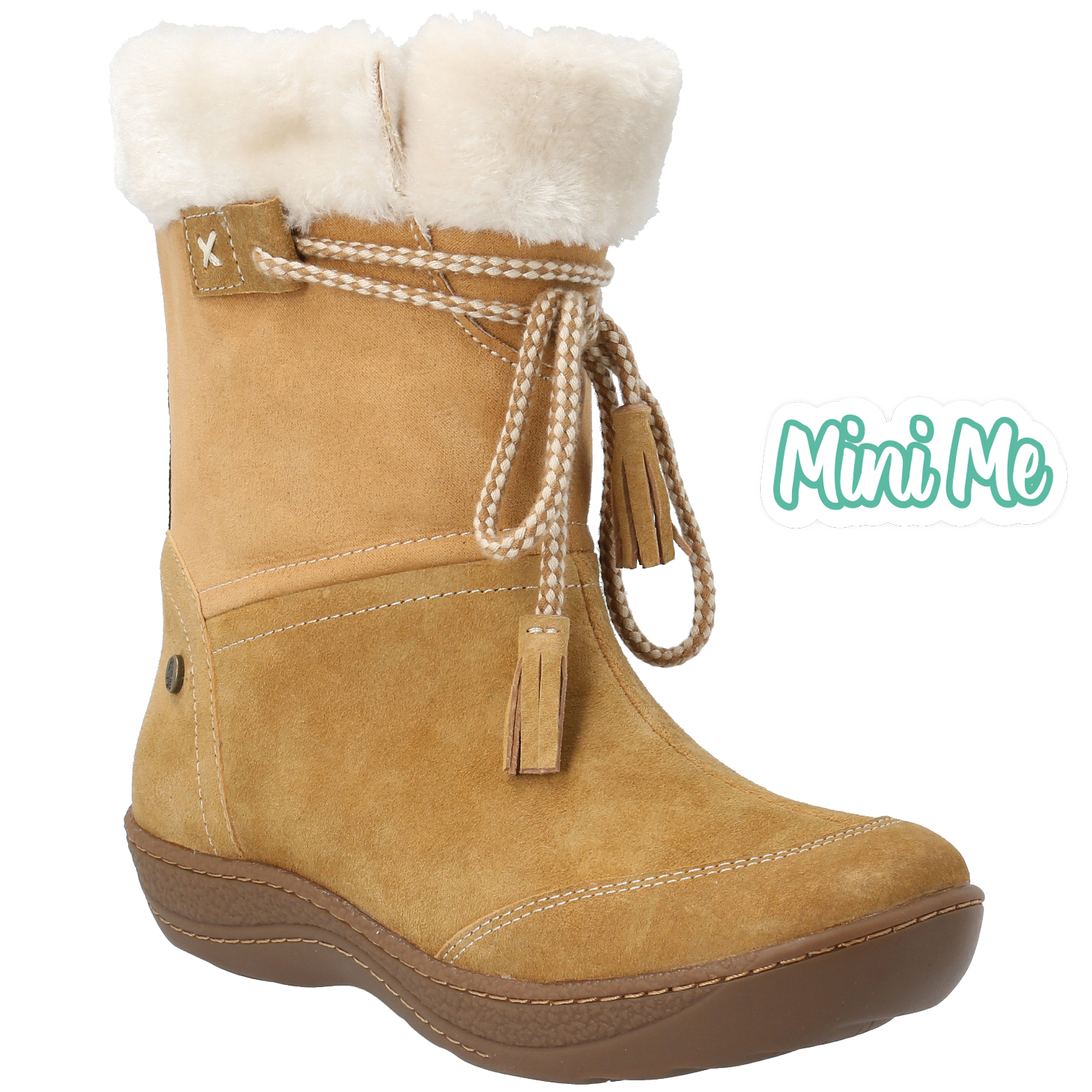 BOTA CUERO NIÑA LAKEY-K CAFÉ [26 - 29] - 1