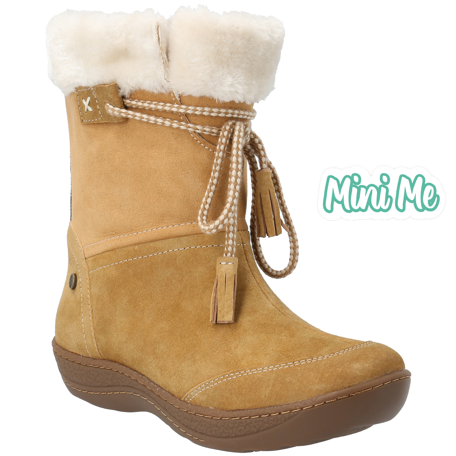 BOTA CUERO NIÑA LAKEY-K CAFÉ [26 - 29] - 1