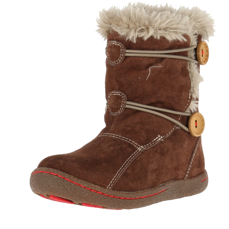 BOTA CUERO NIÑA NEW DAKOTA EN COLOR CAFE HUSH PUPPIES - 2