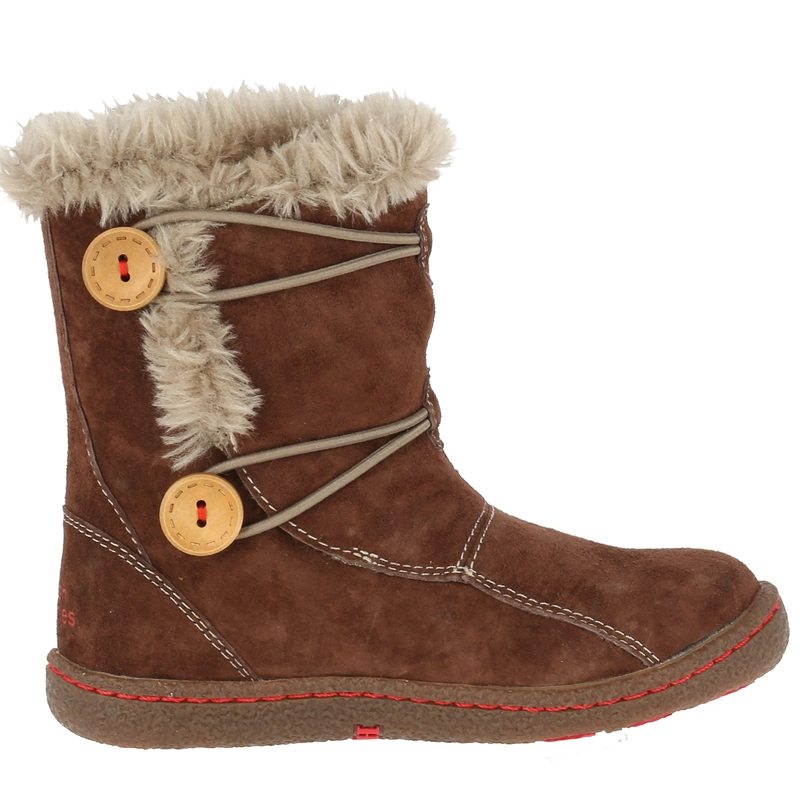 BOTA CUERO NIÑA NEW DAKOTA EN COLOR CAFE HUSH PUPPIES - 3